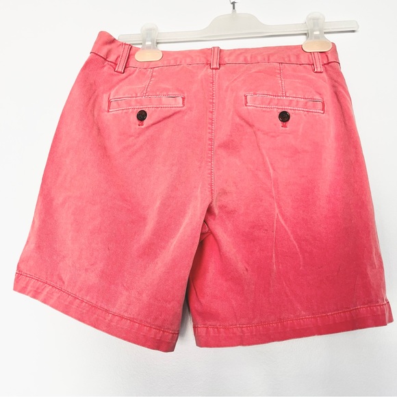 LIGHT RED KHAKI BANANA REPUBLIC SHORTS - Picture 6 of 7